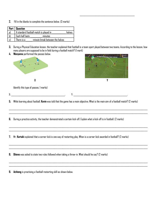 Preview page Grade-10-Physical-Education-Term-2-Opener-Exam-2026_5672_1.jpg