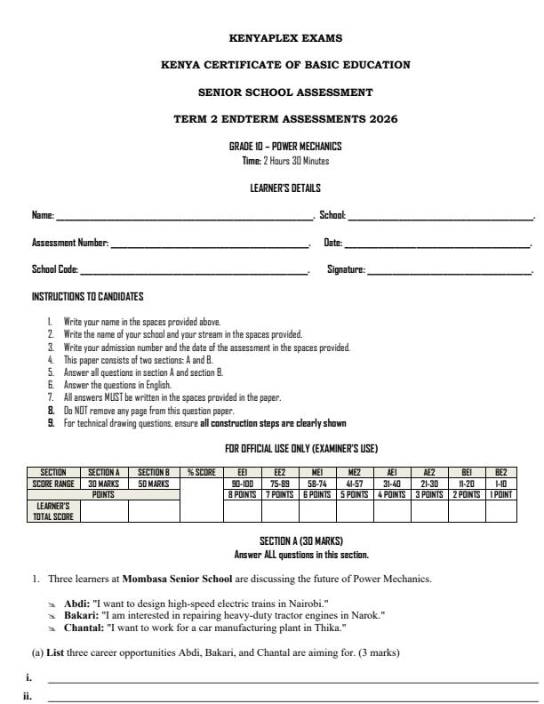 Preview page Grade-10-Power-Mechanics-End-Term-2-Exam-2026_6160_0.jpg