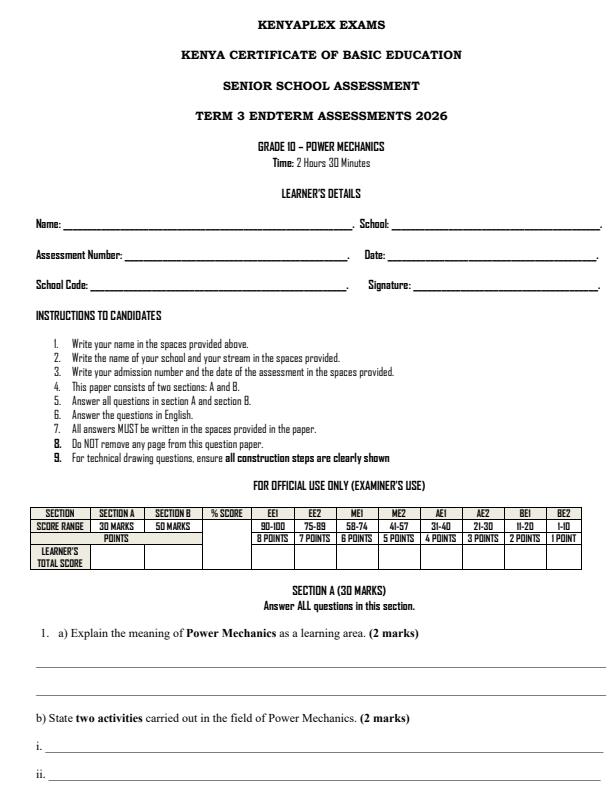 Preview page Grade-10-Power-Mechanics-End-Term-3-Set-2-Exam-2026_7035_0.jpg