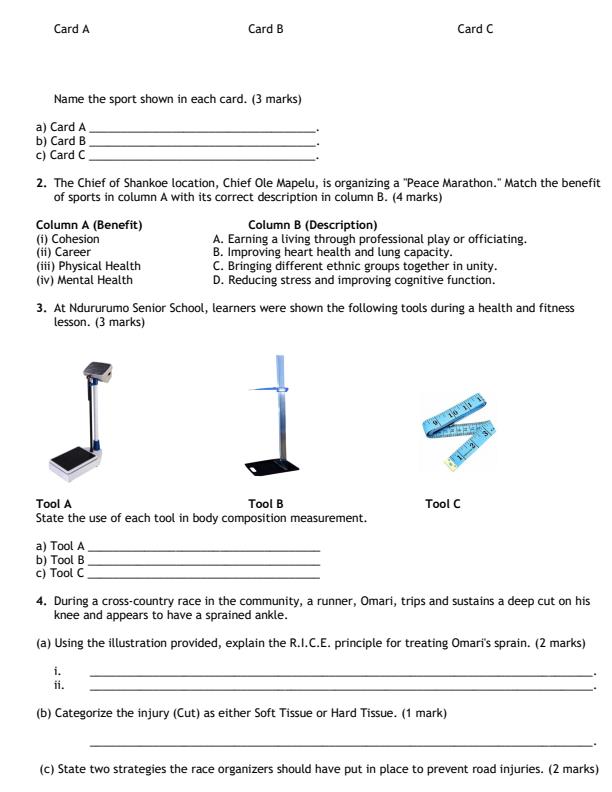 Preview page Grade-10-Sports-and-Recreation-Mid-Term-2-Exam-2026_5961_1.jpg
