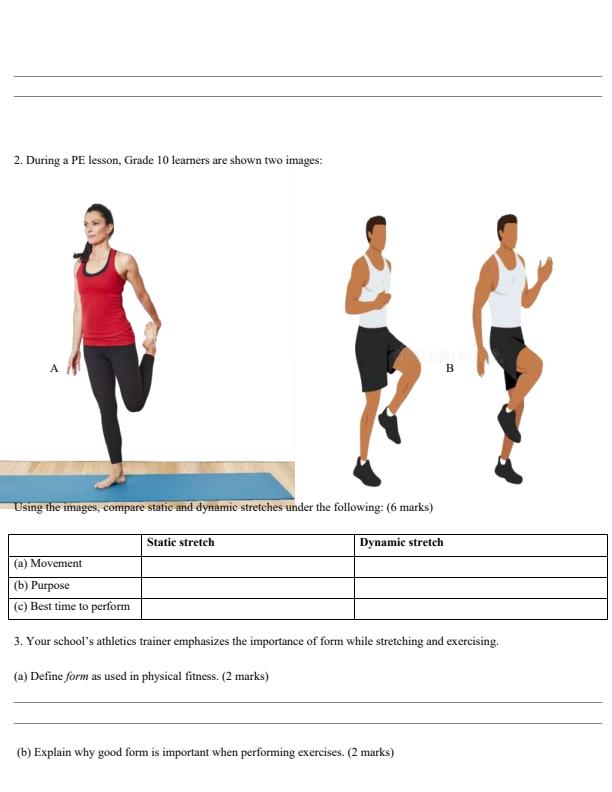 Preview page Grade-10-Sports-and-Recreation-Opener-Exam-Term-1-2026_5042_2.jpg