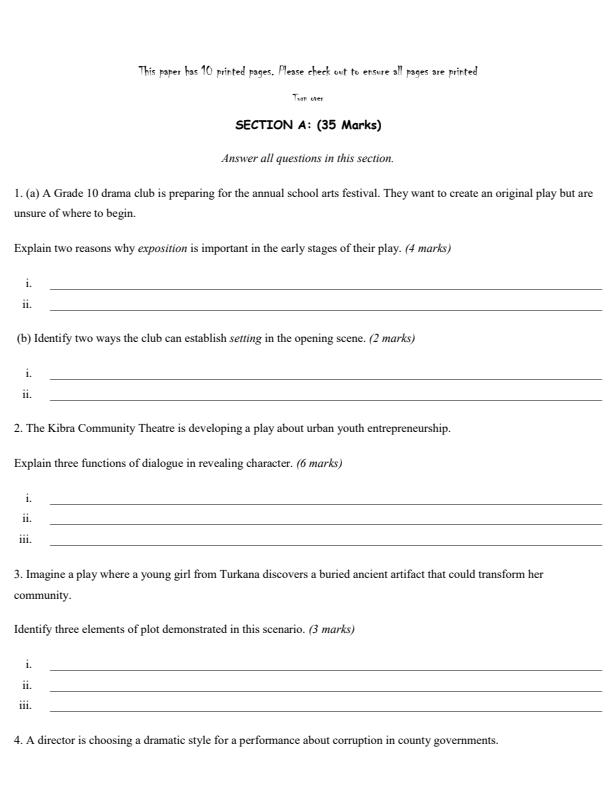 Preview page Grade-10-Theatre-and-Film-Opener-Exam-Term-1-2026_5043_1.jpg