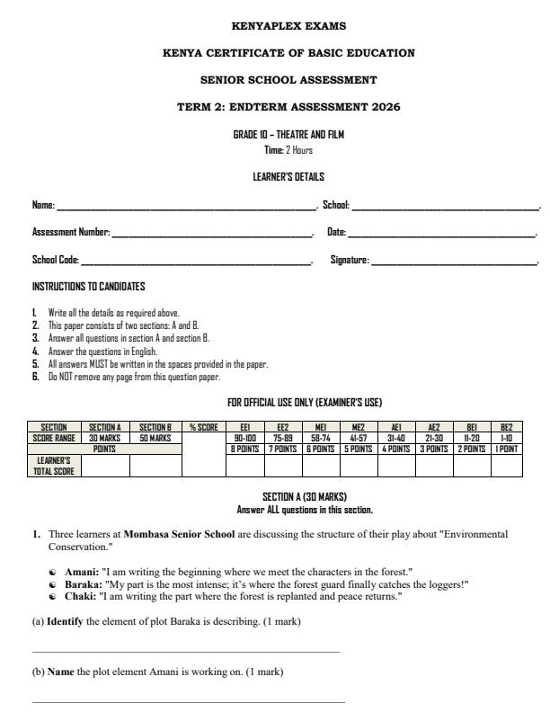 Preview page Grade-10-Theatre-and-Film-Technology-End-Term-2-Exam-2026_6162_0.jpg