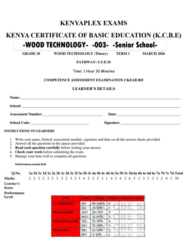 Preview page Grade-10-Wood-Technology-End-Term-1-Exam-2026_5445_0.jpg