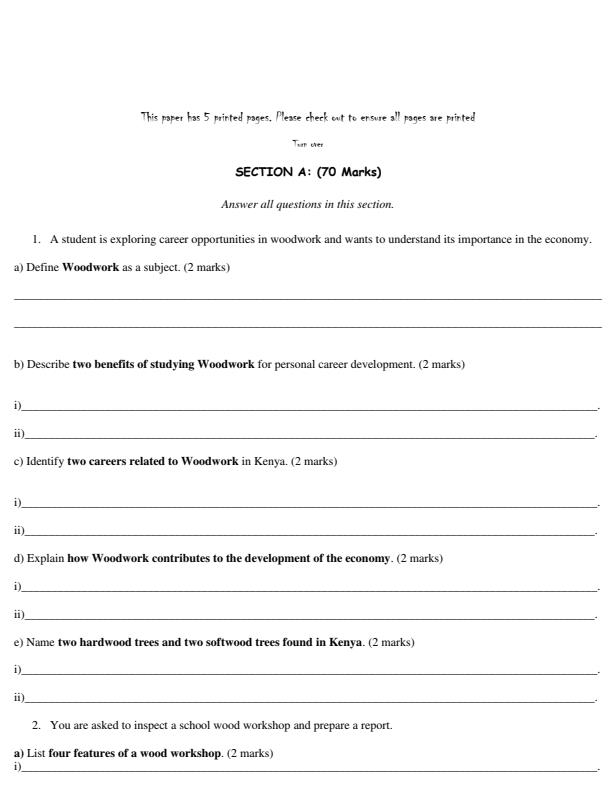 Preview page Grade-10-Wood-Technology-End-Term-1-Exam-2026_5445_1.jpg