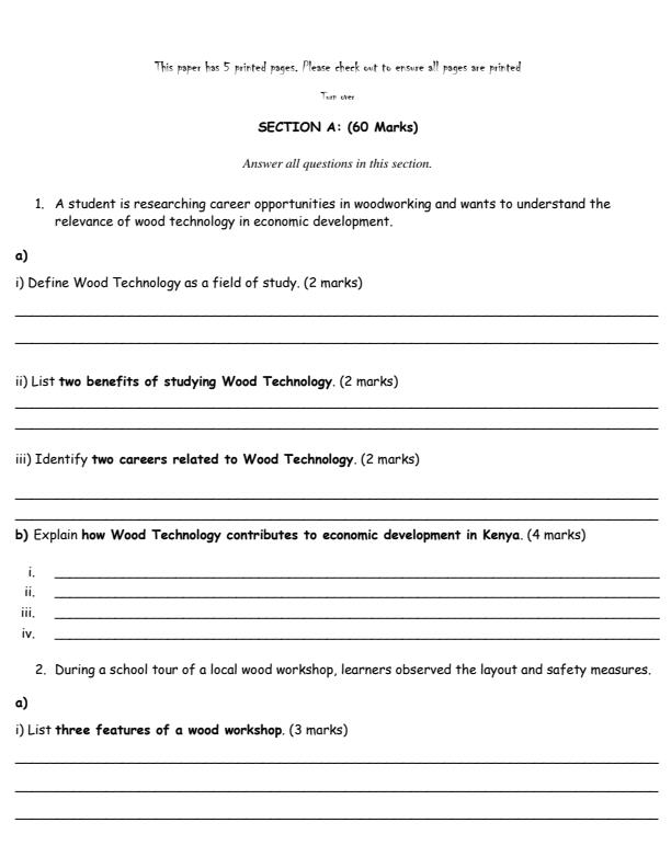 Preview page Grade-10-Wood-Technology-Mid-Term-1-Exam-2026_5193_1.jpg