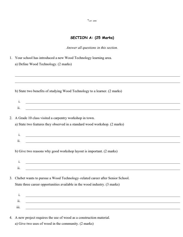 Preview page Grade-10-Wood-Technology-Opener-Exam-Term-1-2026_5044_1.jpg