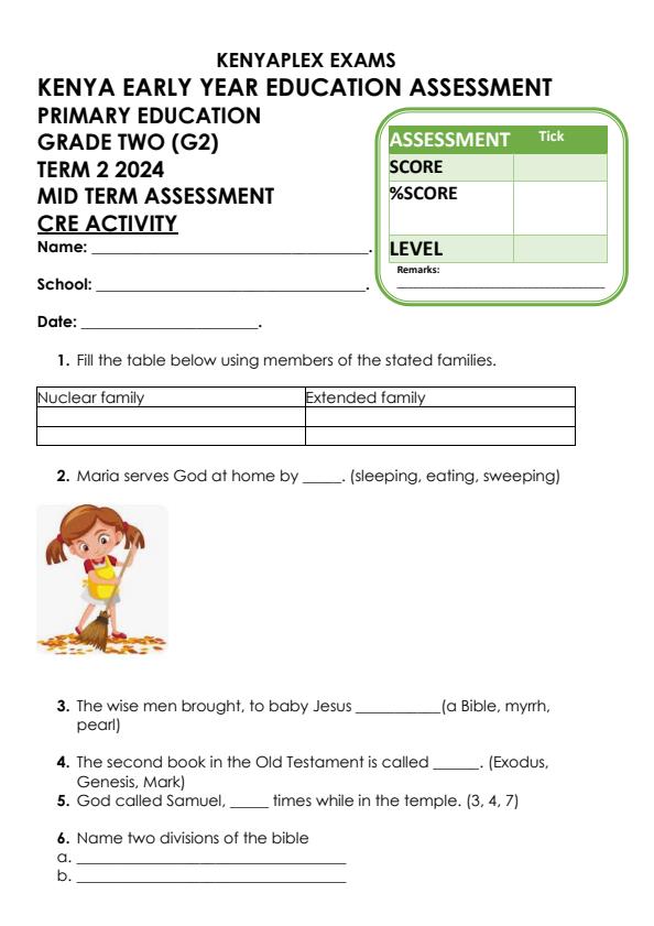 Preview page Grade-2-CRE-Activities-Mid-Term-2-Exam-2024_2633_0.jpg