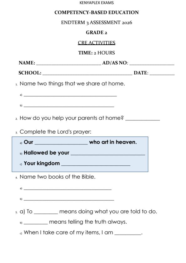 Preview page Grade-2-CRE-End-Term-3-Set-2-Exam-2026_7124_0.jpg