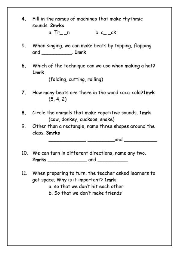 Preview page Grade-2-Creative-Activities-Mid-Term-1-Exam-2025_3635_1.jpg