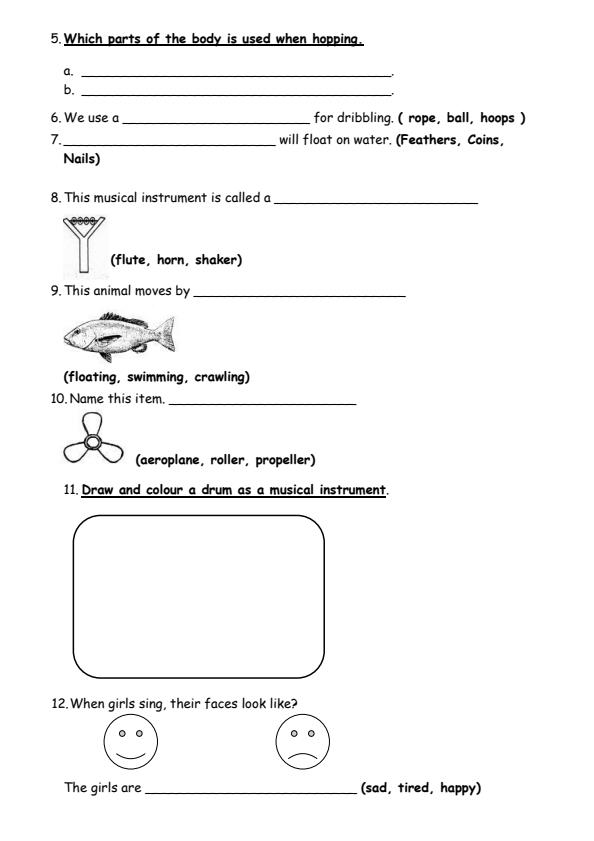 Preview page Grade-2-Creative-Activities-Mid-Term-3-Exam-2024_3111_1.jpg