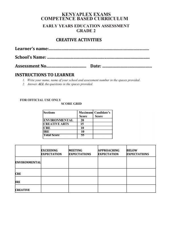 Preview page Grade-2-Creative-Activities-Term-3-Opener-Exam-2025_4483_0.jpg