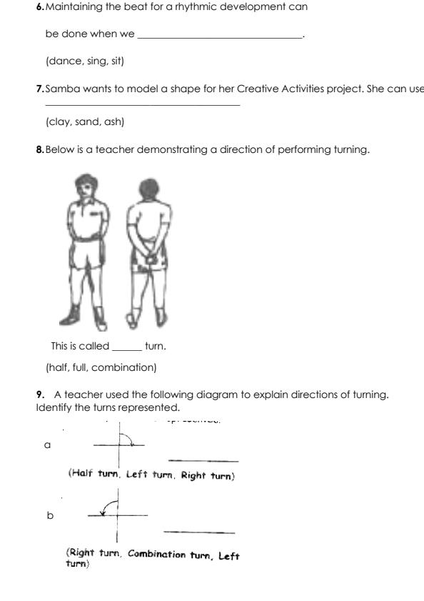 Preview page Grade-2-Creative-Arts-End-of-May-Assessment-Test-2024_2564_1.jpg