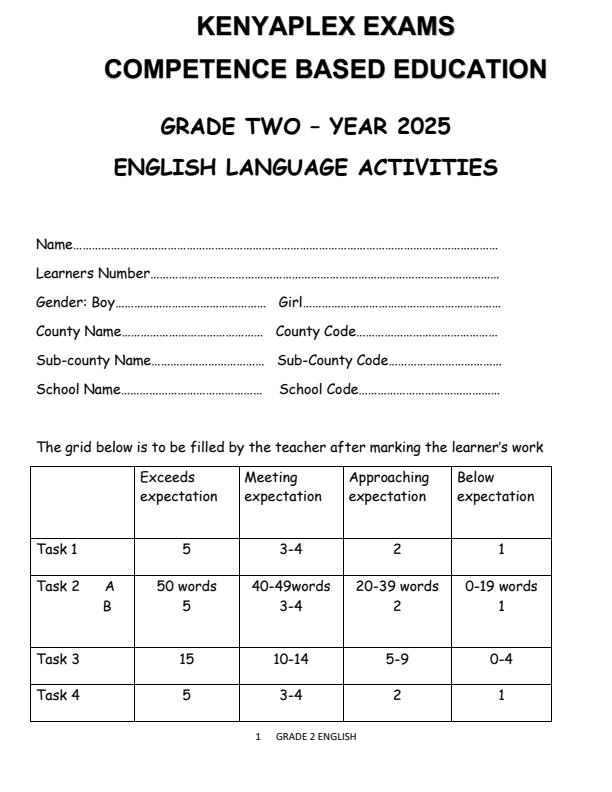Preview page Grade-2-English-Activities-Mid-Term-2-Exam-2025_4136_0.jpg