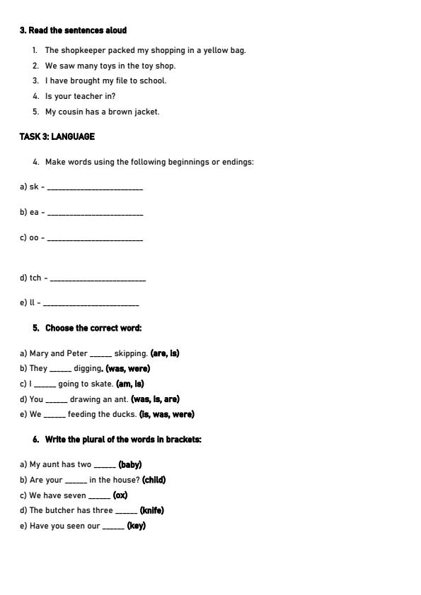 Preview page Grade-2-English-End-Term-2-Exam-2026_6019_1.jpg