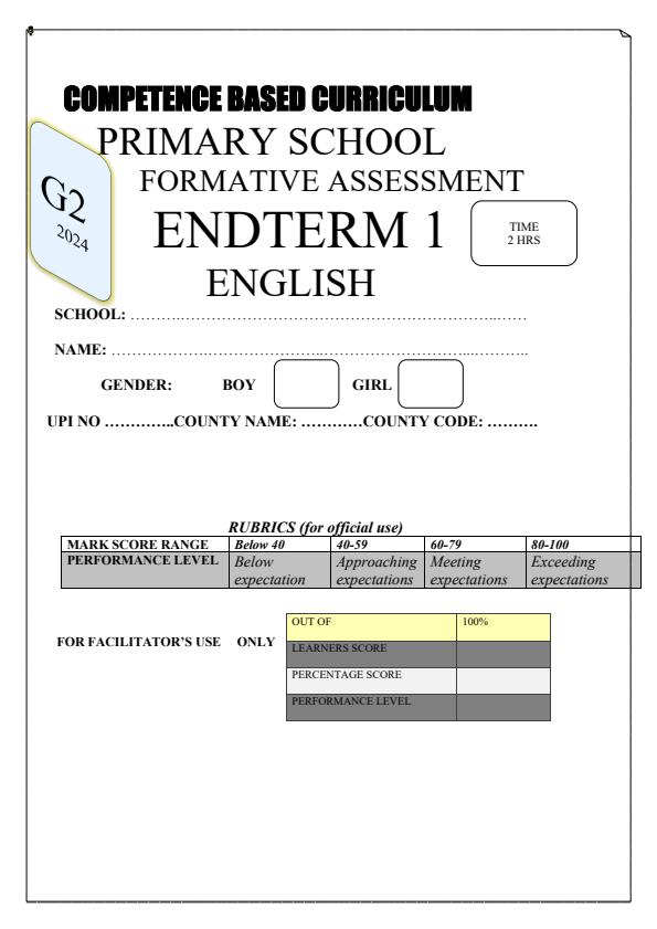 Preview page Grade-2-English-End-of-Term-1-Exam-2024_2172_0.jpg