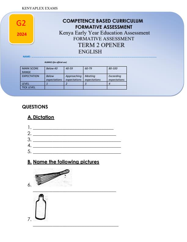 Preview page Grade-2-English-Term-2-Opener-Exam-2024_2422_0.jpg