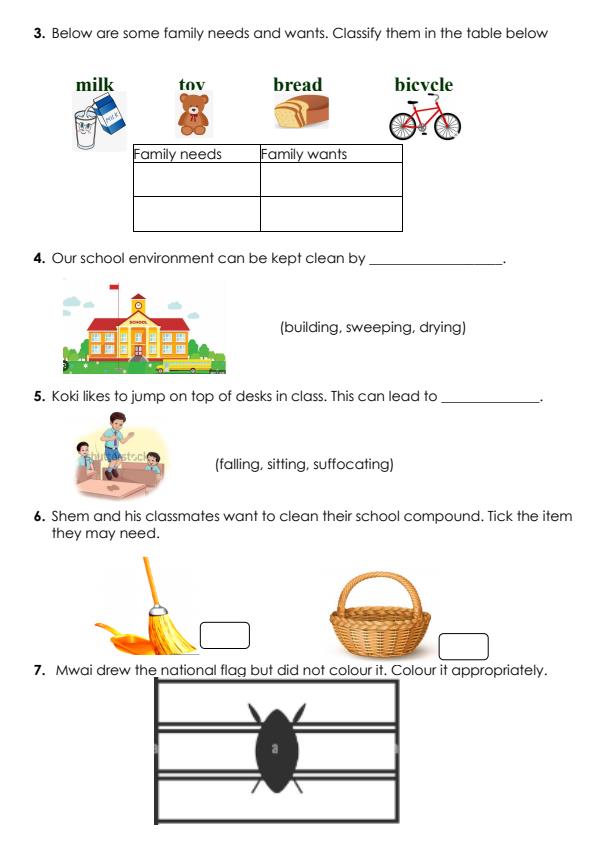 Preview page Grade-2-Environmental-Activities-Mid-Term-2-Exam-2024_2636_1.jpg