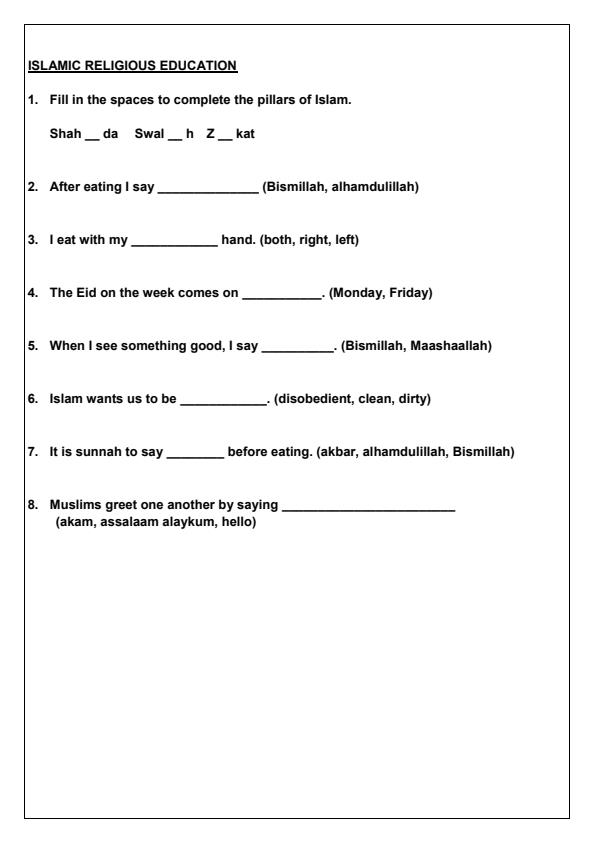 Preview page Grade-2-IRE-Activities-Term-1-Opener-Exam-2025_3495_1.jpg
