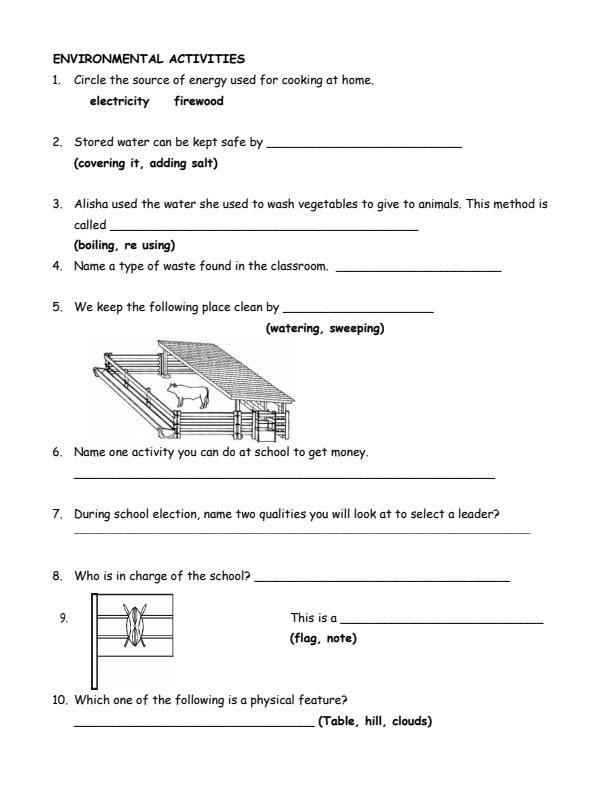 Preview page Grade-2-Integrated-Activities-Term-3-Opener-Exam-2025_4486_1.jpg