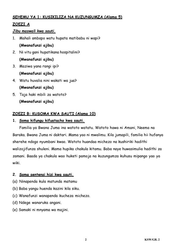 Preview page Grade-2-Kiswahili-Activities-Mid-Term-3-Exam-2025_4648_1.jpg
