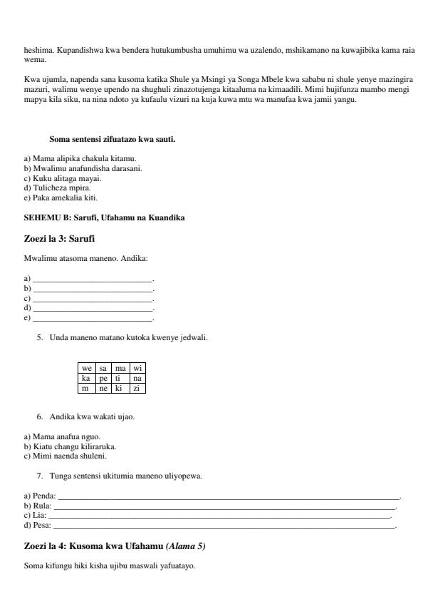 Preview page Grade-2-Kiswahili-End-Term-1-Exam-2026_5282_1.jpg