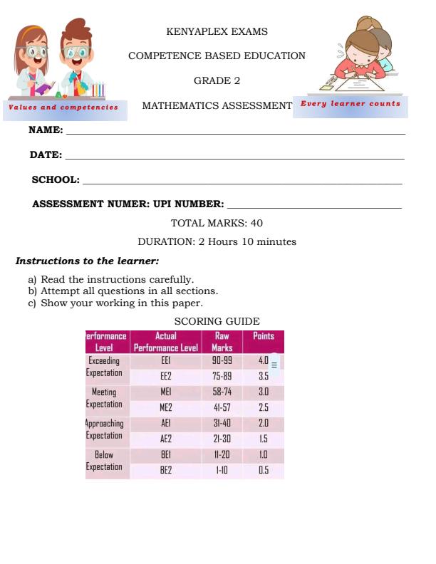Preview page Grade-2-Mathematics-Activities-End-of-Term-2-Exam-2025_4344_0.jpg