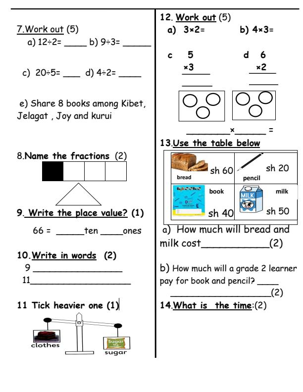 Preview page Grade-2-Mathematics-Activities-July-Assessment-Examination-2026_6314_1.jpg