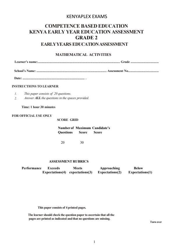 Preview page Grade-2-Mathematics-Activities-Mid-Term-3-Exam-2025_4649_0.jpg