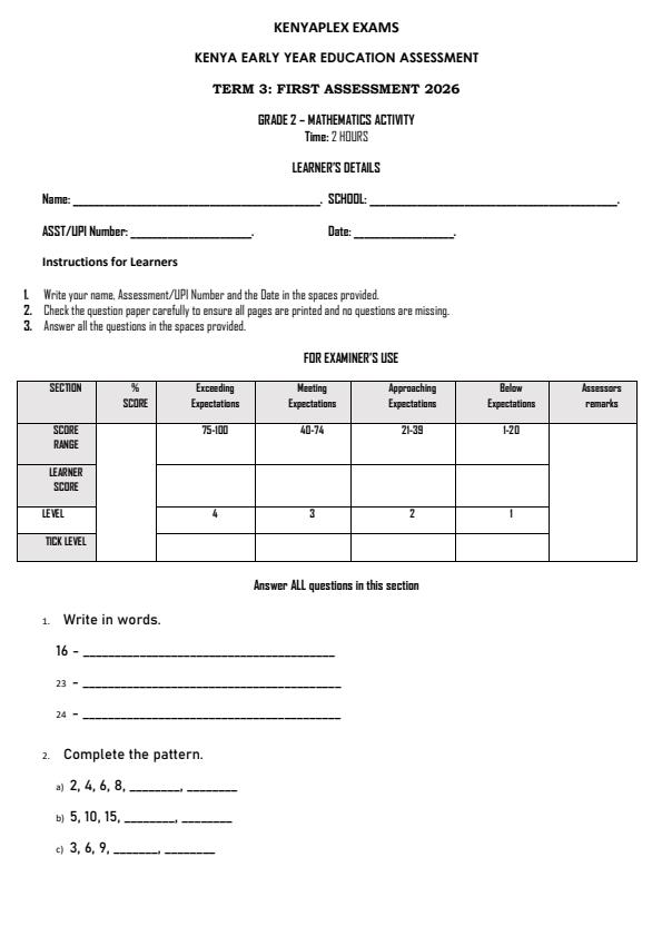 Preview page Grade-2-Mathematics-Activity-Term-3-Opener-Exam-2026_6454_0.jpg