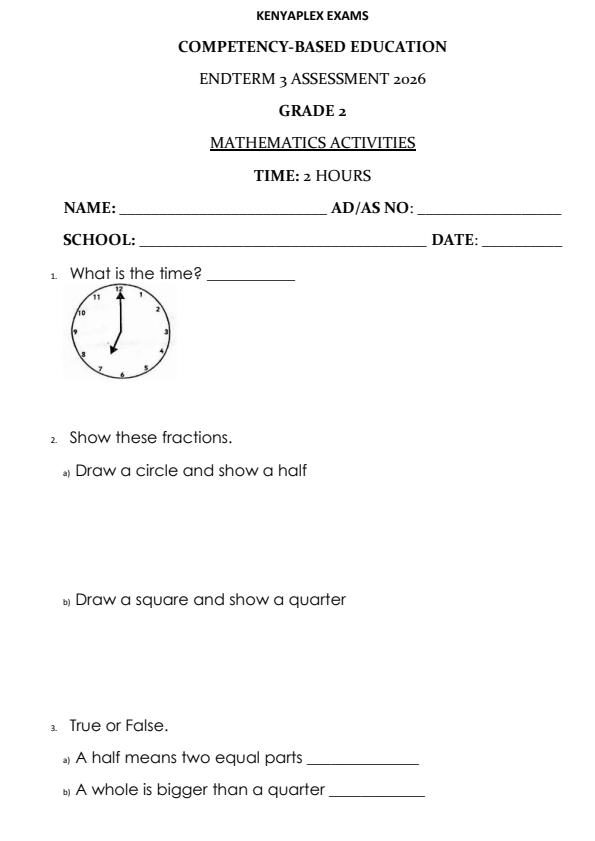 Preview page Grade-2-Mathematics-End-Term-3-Set-2-Exam-2026_7130_0.jpg