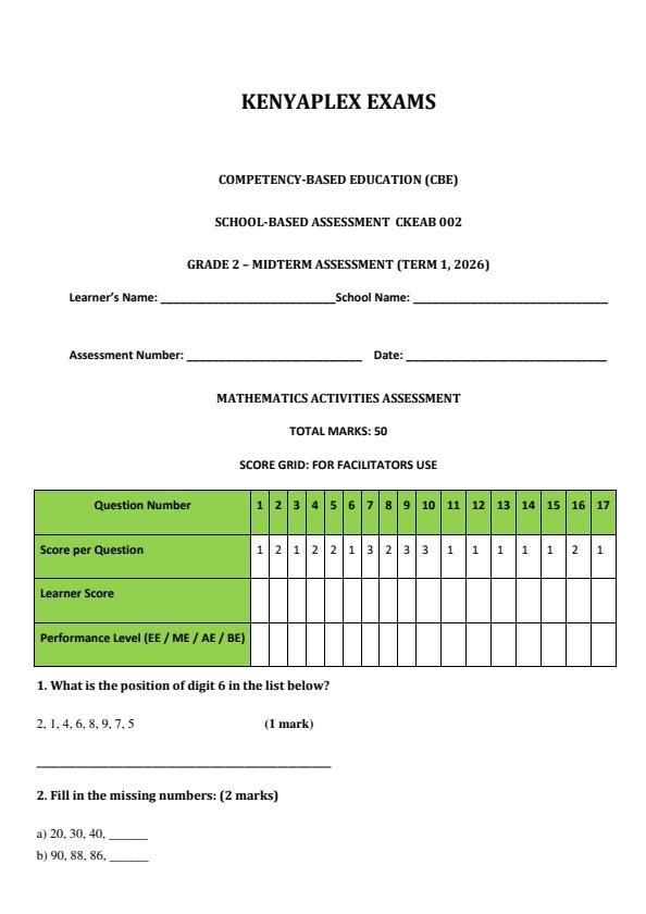Preview page Grade-2-Mathematics-Mid-Term-1-Exam-2026_5217_0.jpg