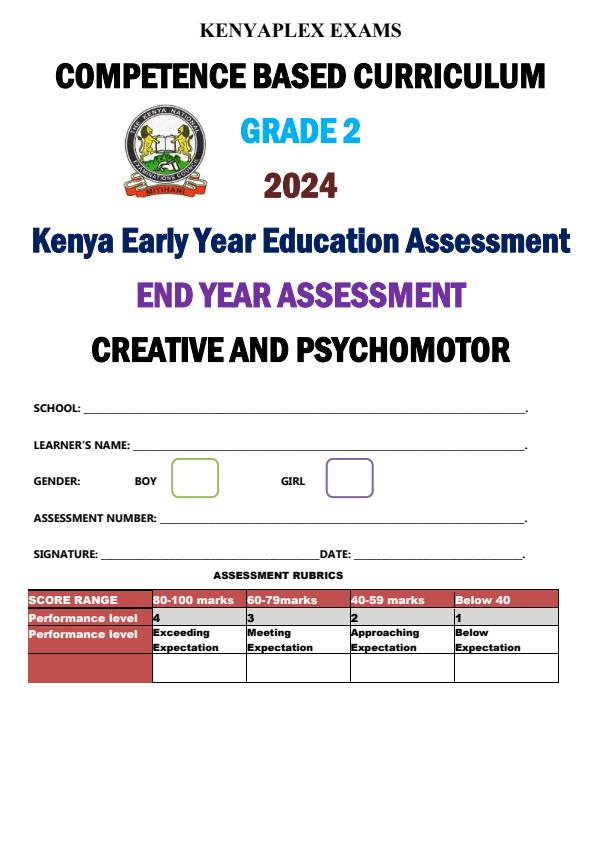 Preview page Grade-2-Psychomotor-and-Creative-Activities-End-of-Term-3-Examination-2024_3358_0.jpg