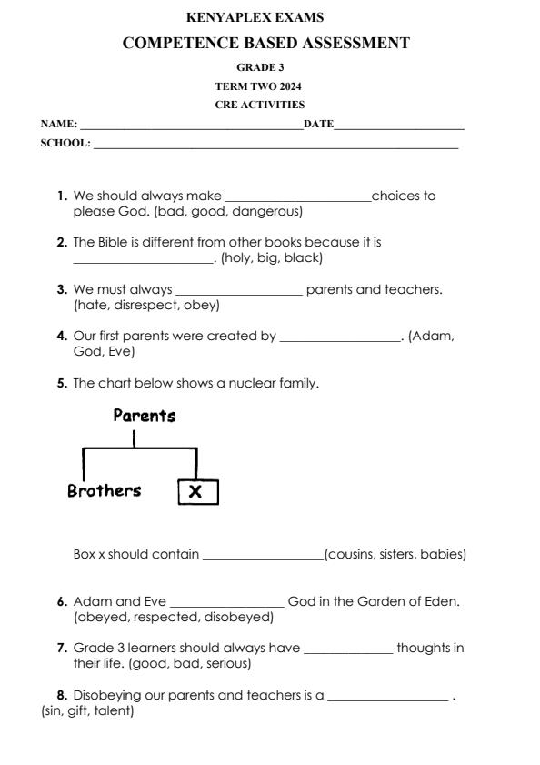 Preview page Grade-3-CRE-Activities-End-of-May-Assessment-Test-2024_2570_0.jpg