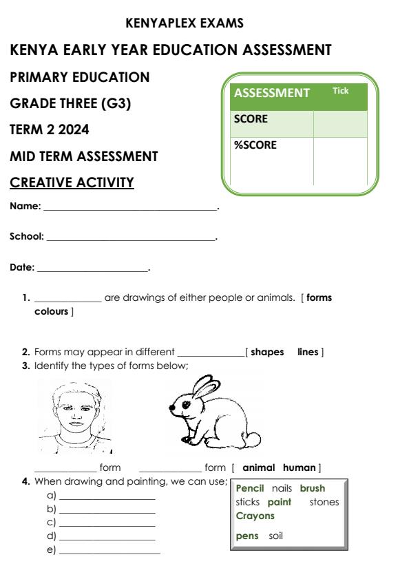 Preview page Grade-3-Creative-Activities-Mid-Term-2-Exam-2024_2641_0.jpg
