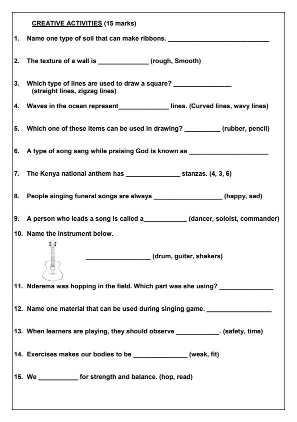 Preview page Grade-3-Creative-Activities-Term-1-Opener-Exam-2025_3499_1.jpg