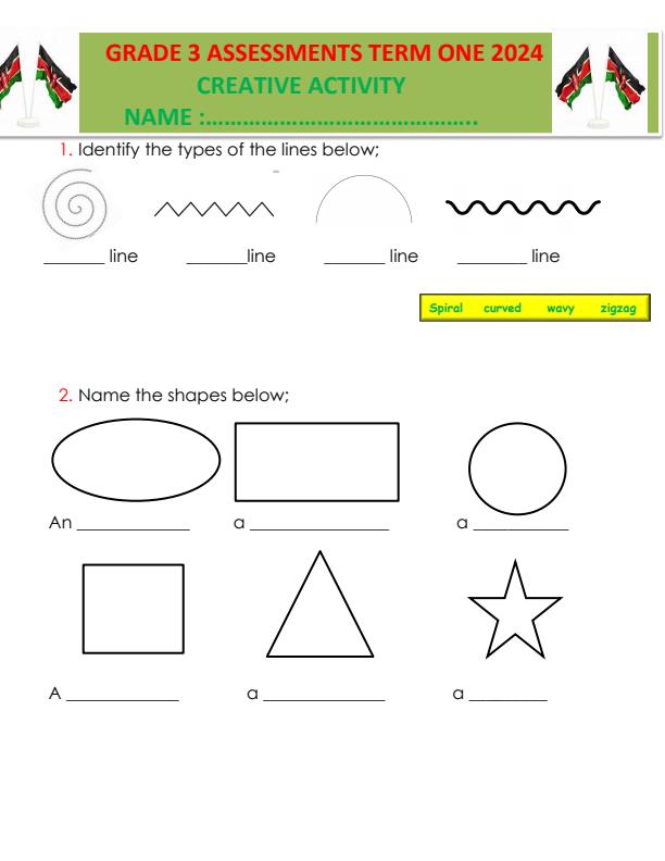 Preview page Grade-3-Creative-Arts-Term-1-Opener-Exam-2024_1935_0.jpg