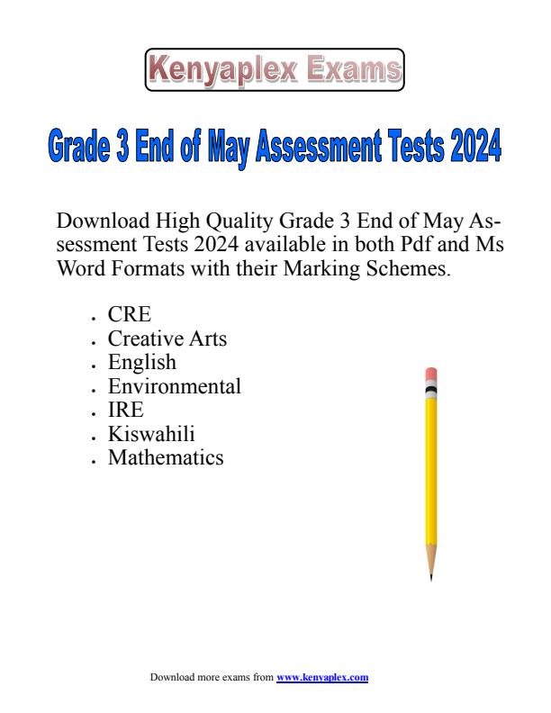 Preview page Grade-3-End-of-May-Assessment-Tests-2024--Set_2608_0.jpg