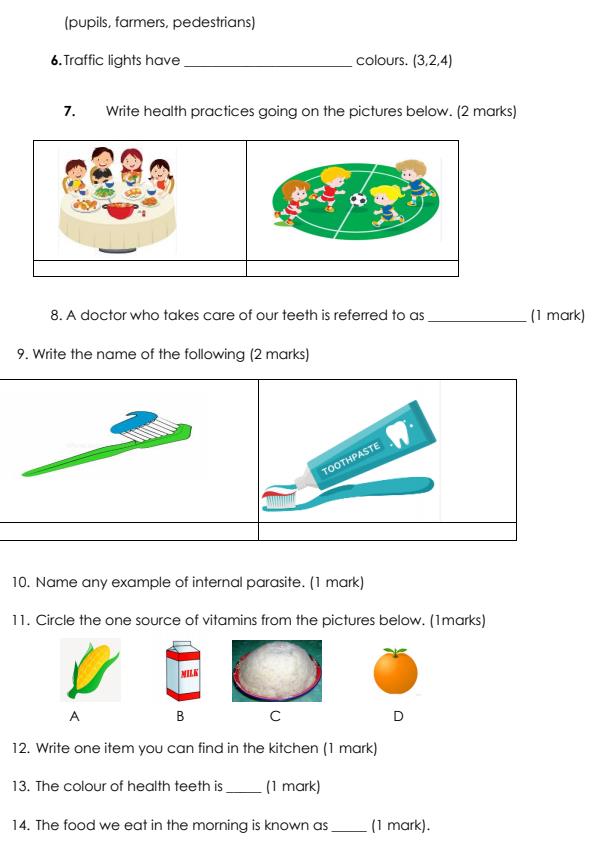 Preview page Grade-3-Environmental-Activities-End-of-Term-2-Examination-2024_2860_1.jpg