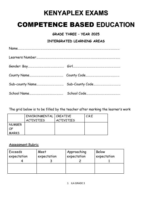 Preview page Grade-3-Environmental-Activities-Mid-Term-2-Exam-2025_4143_0.jpg