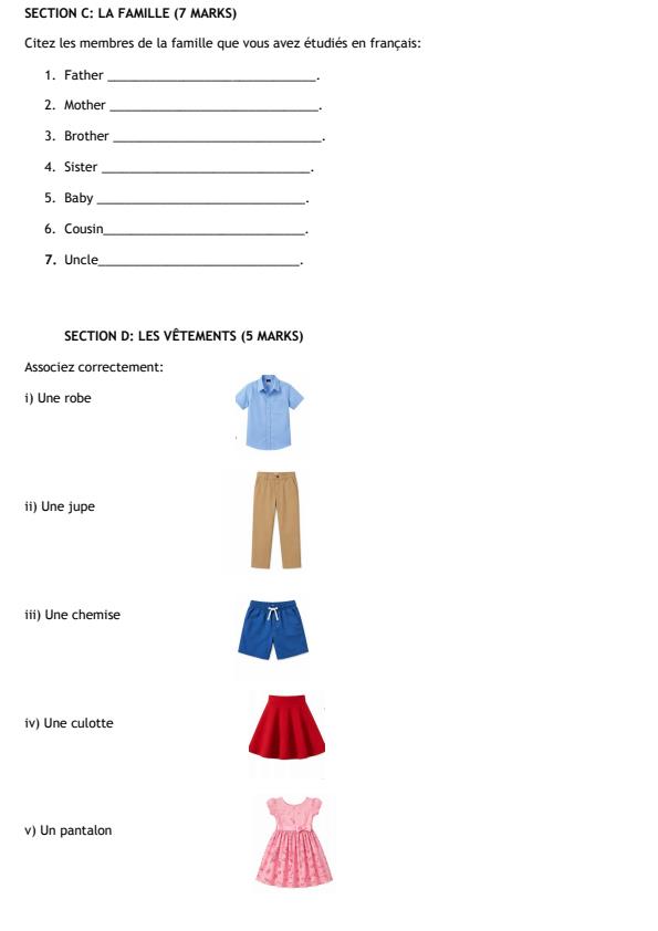 Preview page Grade-3-French-End-Term-3-Exam-2026_6925_1.jpg