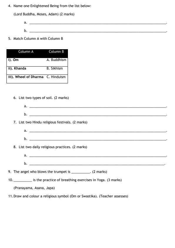 Preview page Grade-3-Hindu-Religious-Education-Mid-Term-2-Exam-2026_5810_1.jpg
