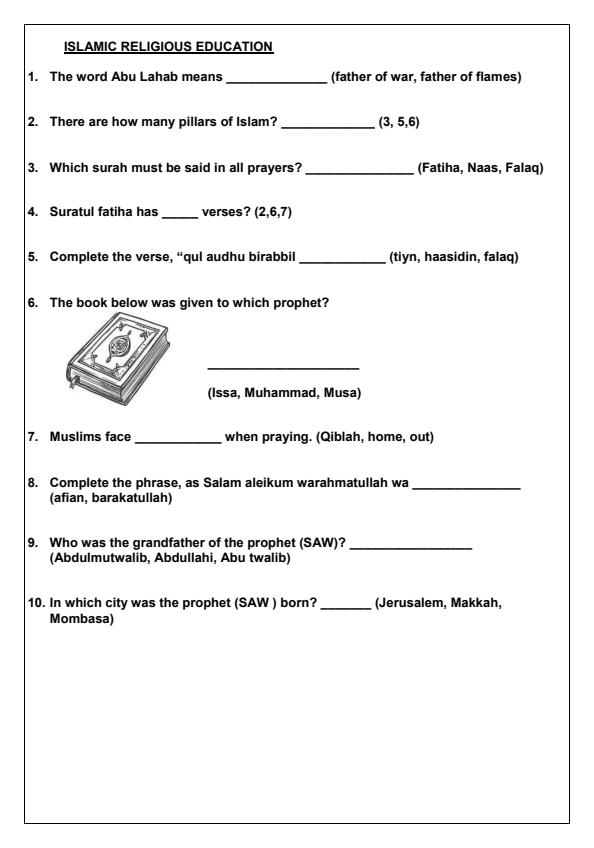Preview page Grade-3-IRE-Activities-Term-1-Opener-Exam-2025_3502_1.jpg