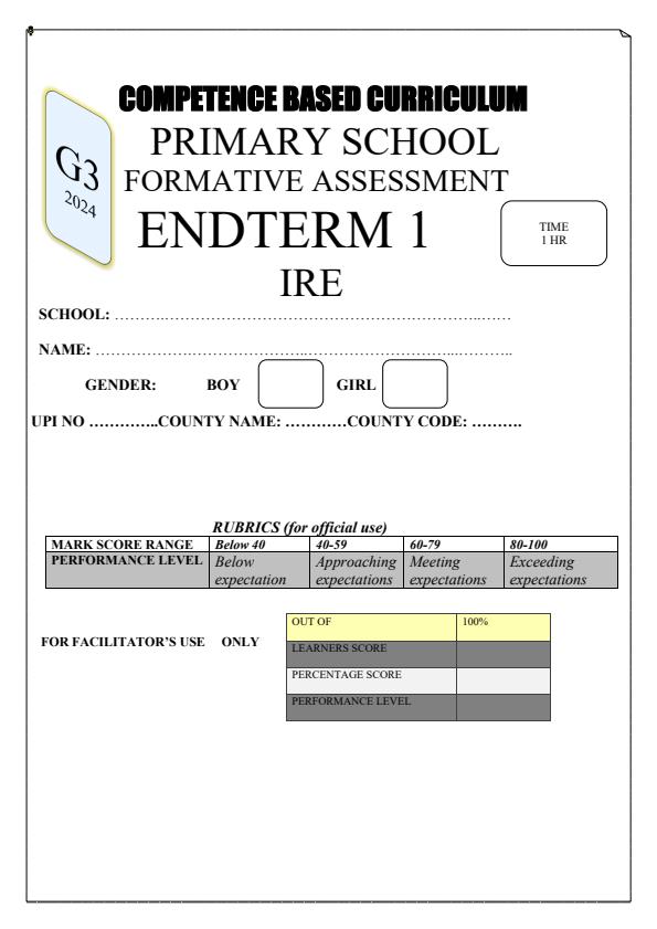 Preview page Grade-3-IRE-End-of-Term-1-Exam-2024_2181_0.jpg