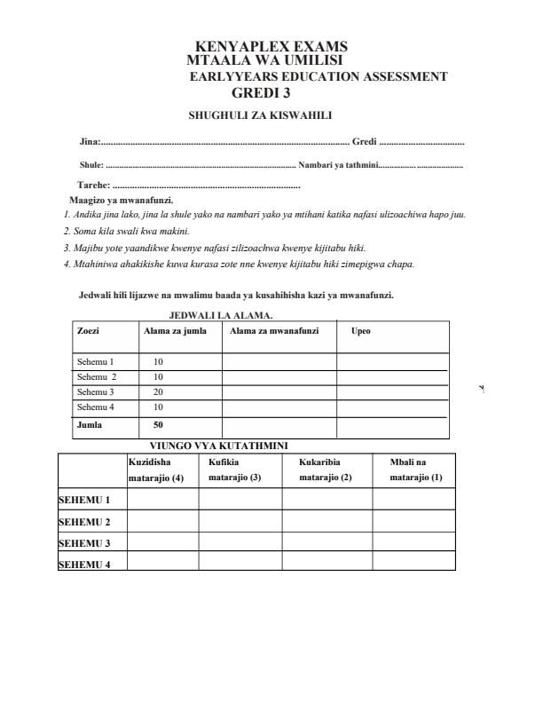 Preview page Grade-3-Kiswahili-Activities-Term-3-Opener-Exam-2025_4496_0.jpg