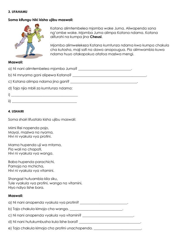 Preview page Grade-3-Kiswahili-End-Term-2-Exam-2026_6029_1.jpg
