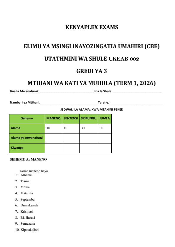 Preview page Grade-3-Kusoma-Mid-Term-1-Exam-2026_5210_0.jpg