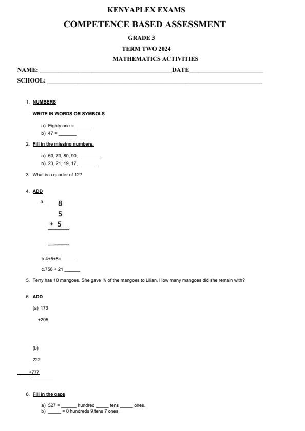 Preview page Grade-3-Mathematics-Activities-End-of-May-Assessment-Test-2024_2576_0.jpg