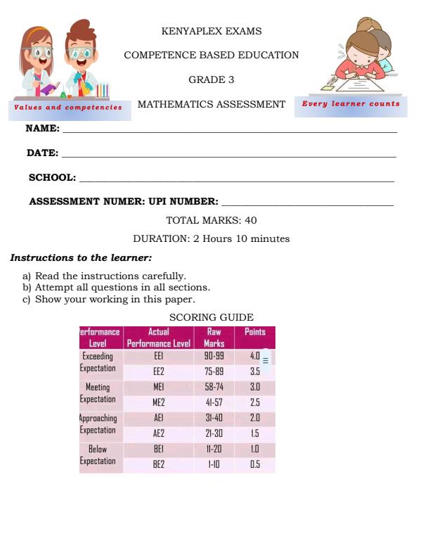 Preview page Grade-3-Mathematics-Activities-End-of-Term-2-Exam-2025_4349_0.jpg