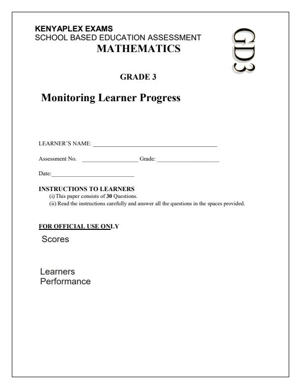 Preview page Grade-3-Mathematics-Activities-Term-2-Opener-Exam-2025_3998_0.jpg